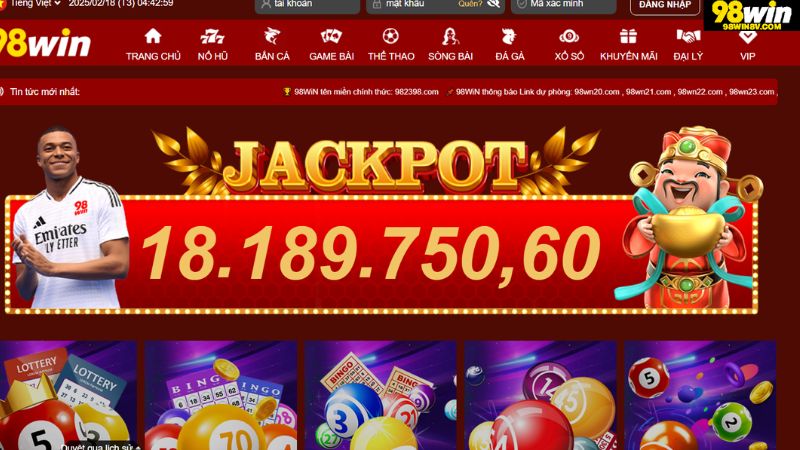 Bạn biết gì về sảnh xổ số 9988 tại 98win