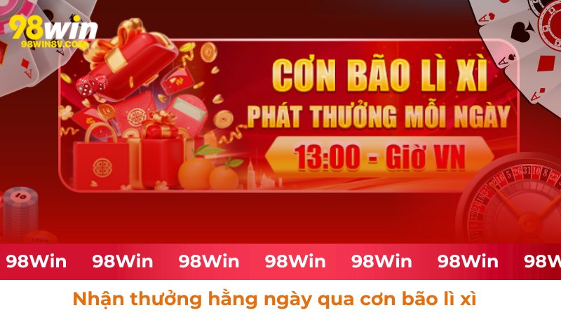 Nhận thưởng hằng ngày