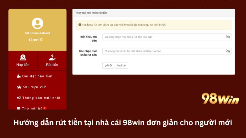 Rút ngân sách nhanh chóng tiền về túi