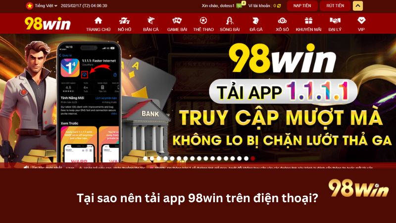 App với kho game đa dạng đồ họa đẹp mắt