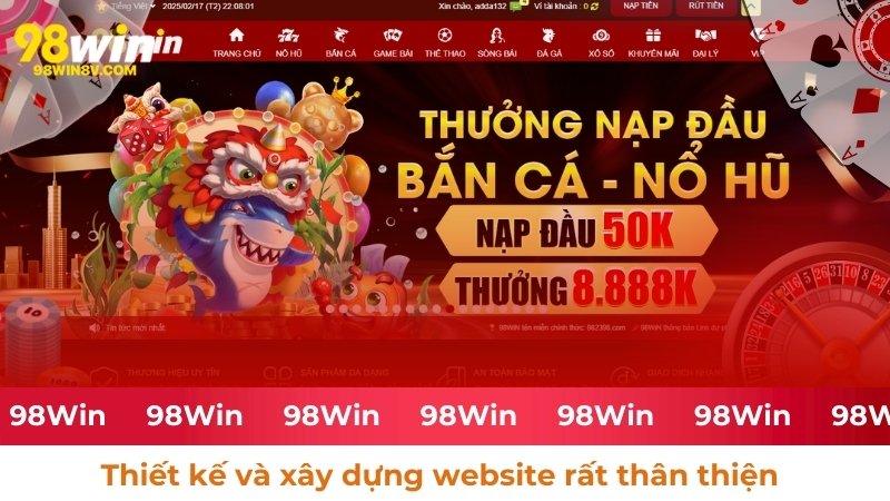 Thiết kế website thân thiện và trực quan