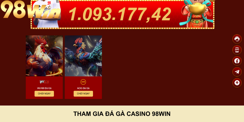 Tham gia đá gà casino 98Win